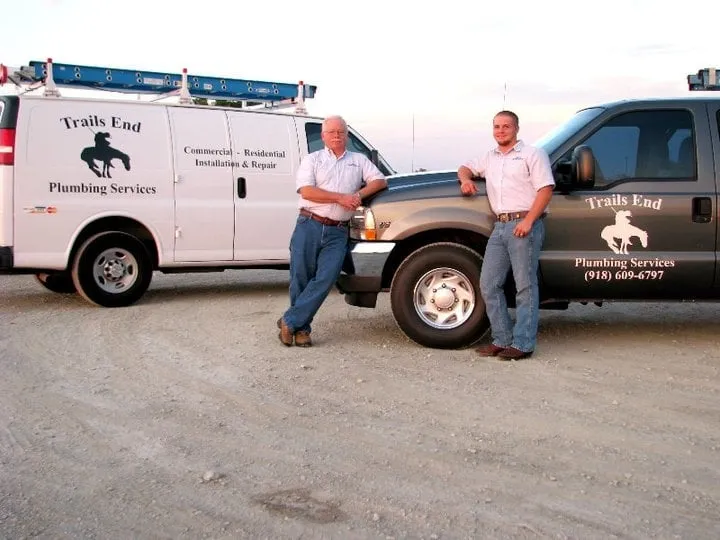 Slide of Trails End Plumbing