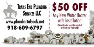 Slide of Trails End Plumbing