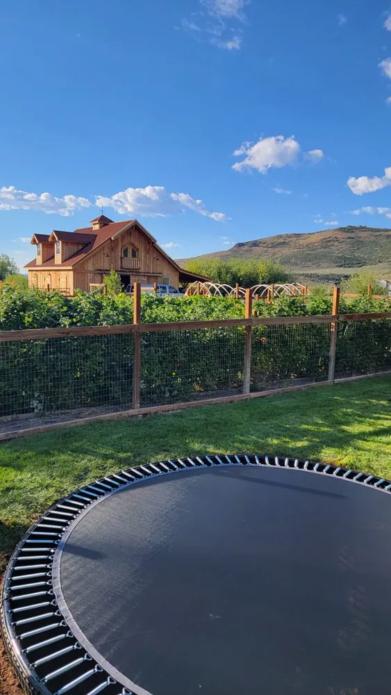 Slide of Trampoline Holes