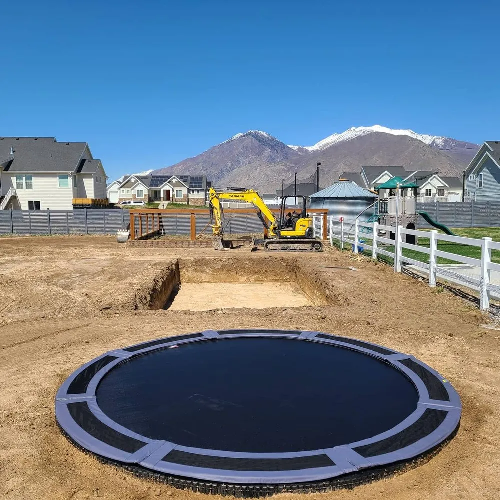 Slide of Trampoline Holes