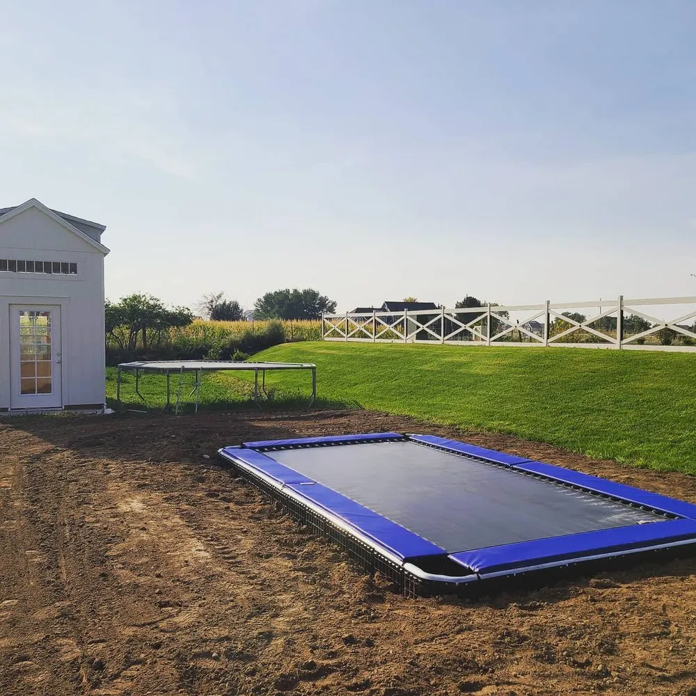 Slide of Trampoline Holes