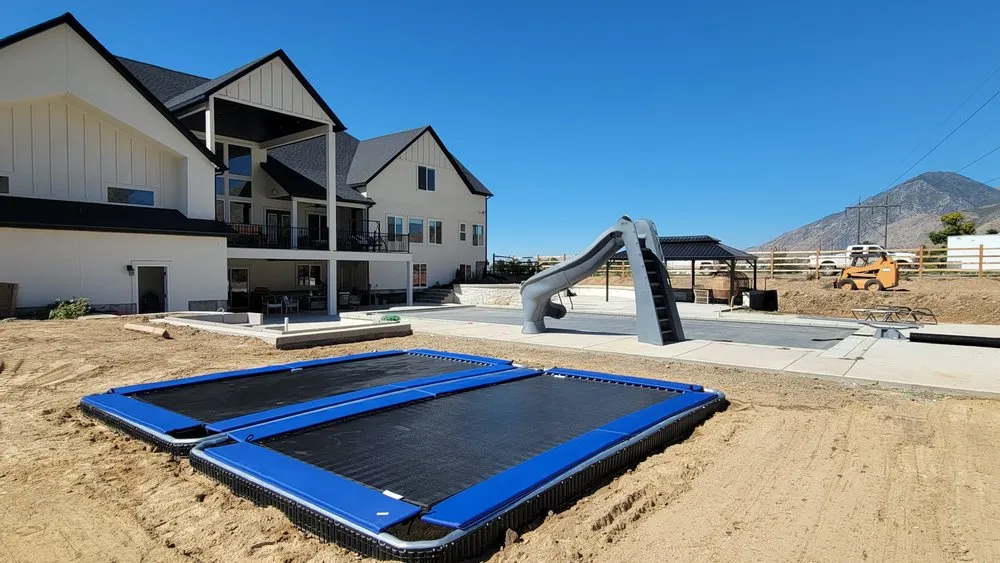 Slide of Trampoline Holes