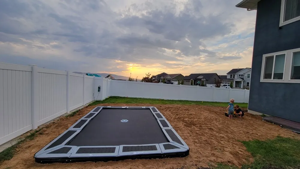 Slide of Trampoline Holes