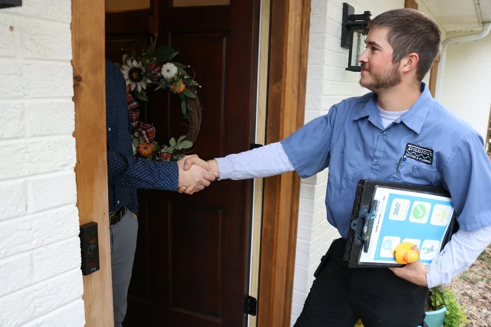Slide of Transou's Plumbing & Septic