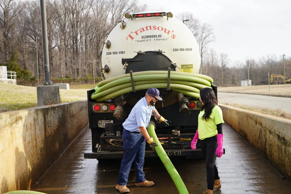 Quality drain cleaning for homes in Winston-Salem, NC by Transou's Plumbing & Septic
