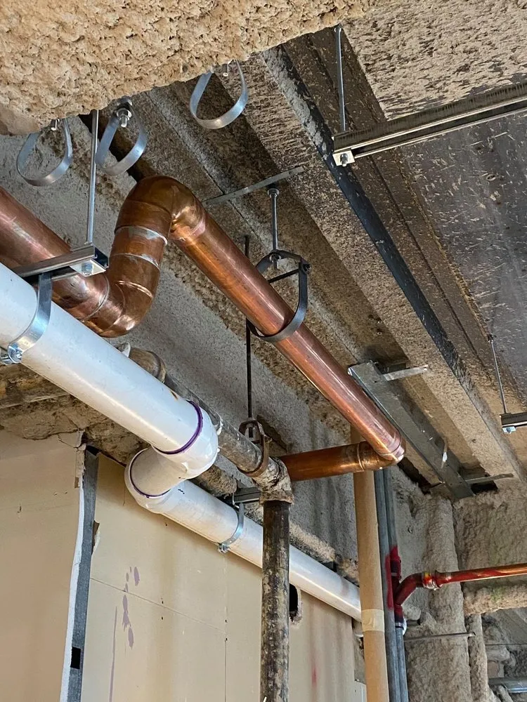 Slide of Transparent Plumbing