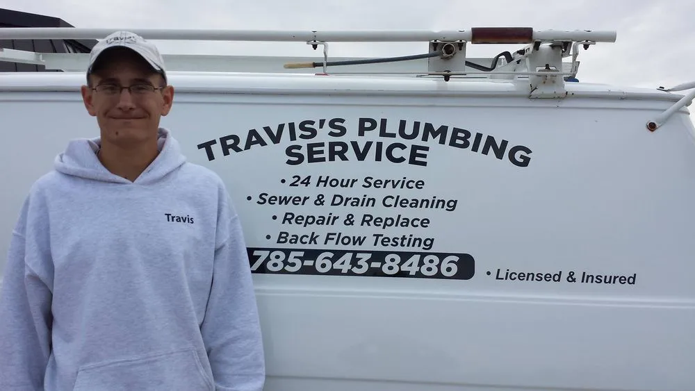 Slide of Travis's Plumbing Service