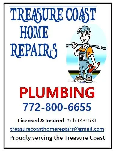 Trusted plumbing repair for homes in  Vero Beach , FL by Treasure Coast Home Repairs