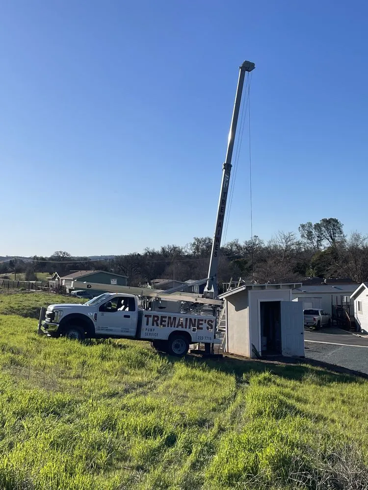 Slide of Tremaine's Pump Service