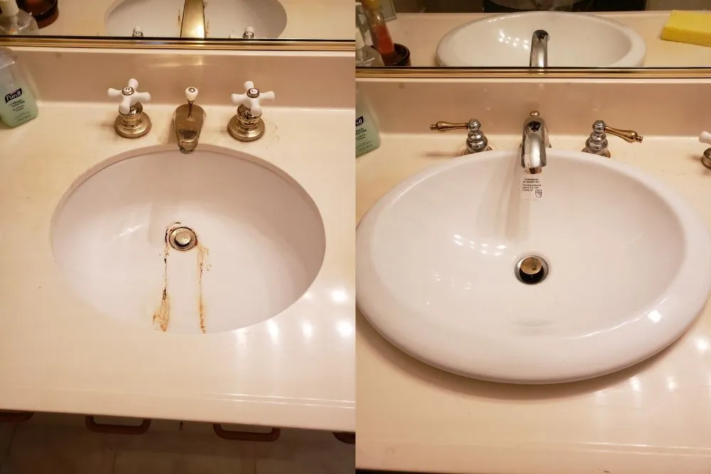 Slide of Trench Plumbing