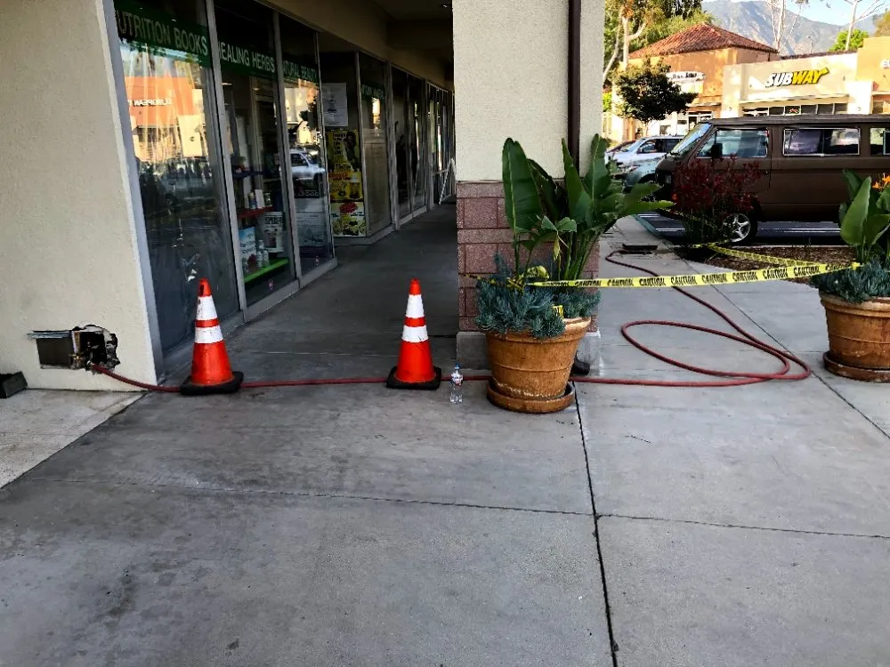 Slide of Trench Plumbing