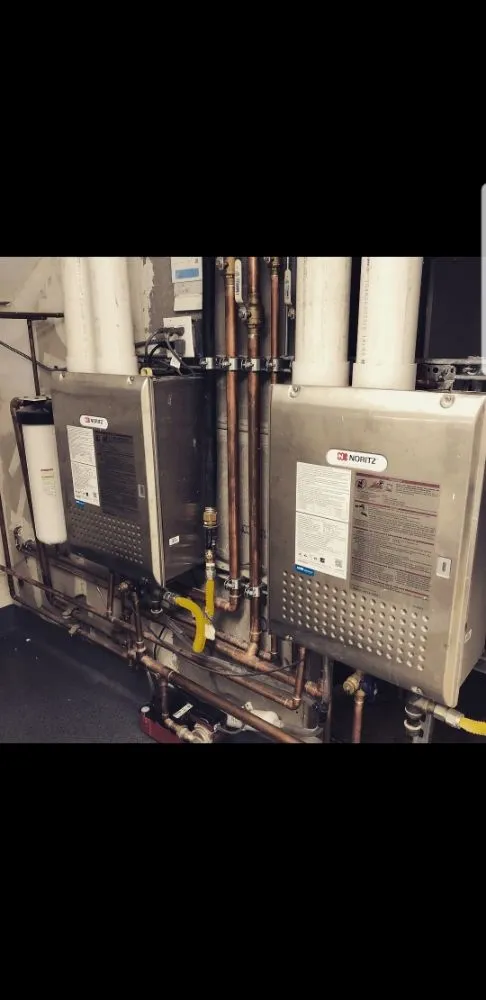 Slide of Trench Plumbing