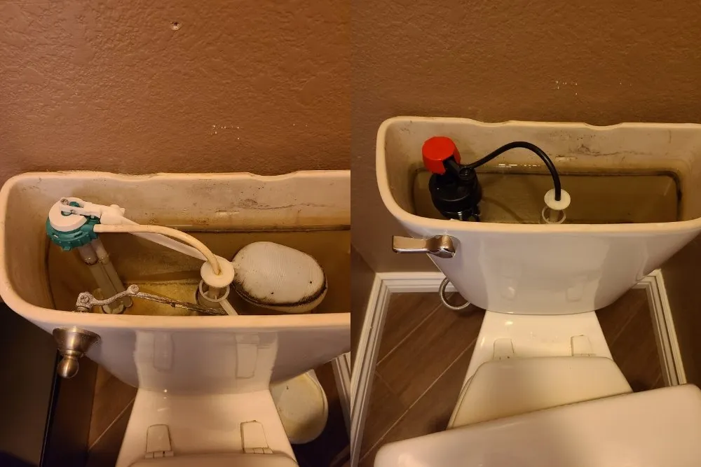 Slide of Trench Plumbing