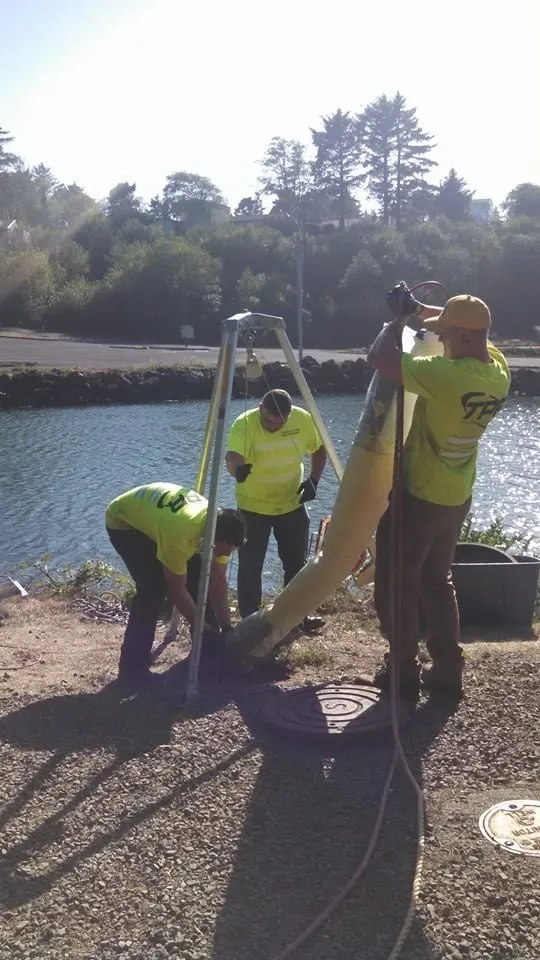 Slide of Trenchless Pipe Repairs