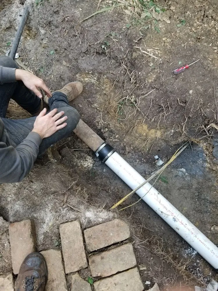 Slide of Trenchless Sewer Line Repairs