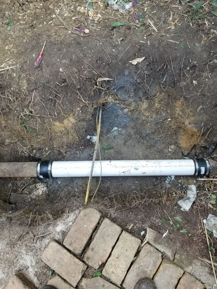 Slide of Trenchless Sewer Line Repairs