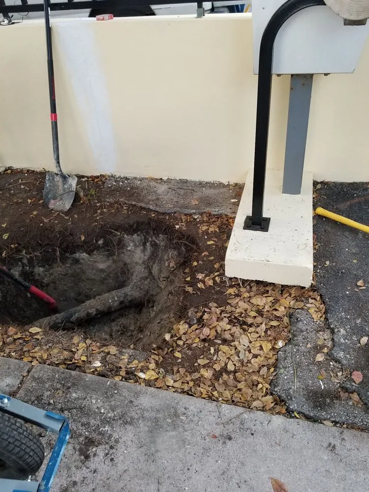 Slide of Trenchless Sewer Line Repairs