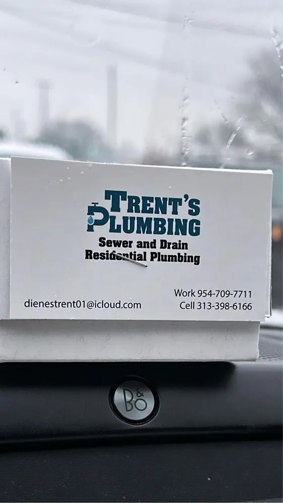Slide of Trent’s Plumbing