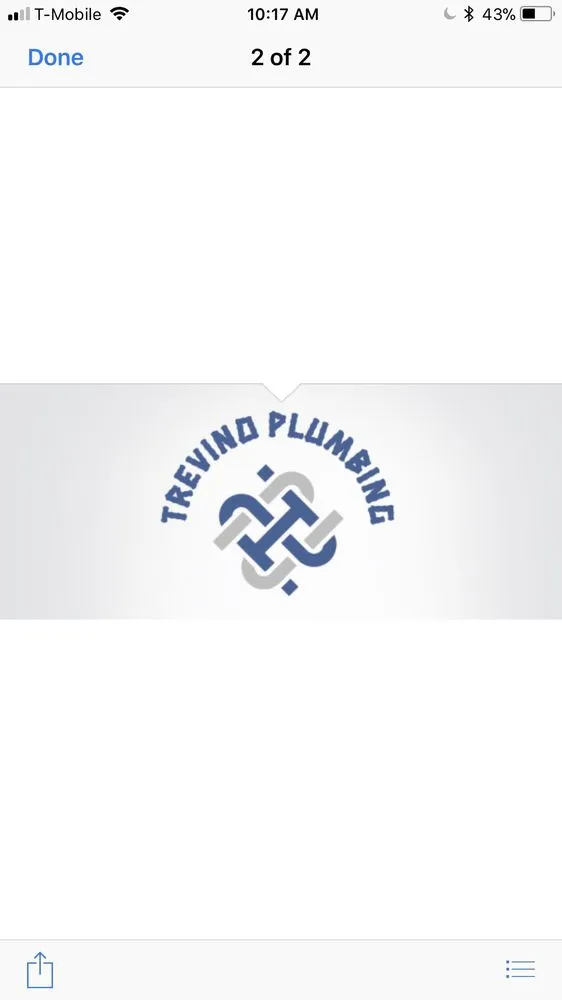 Slide of Trevino Plumbing