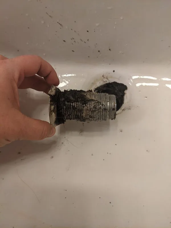 Slide of Triad Drain Cleaning