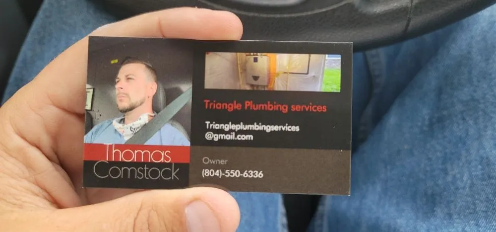 Slide of Triangle Plumbing Service
