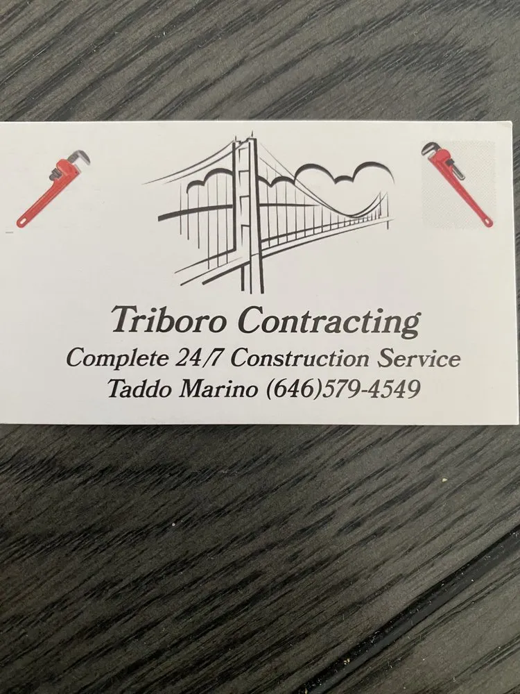 Slide of Triboro Contracting