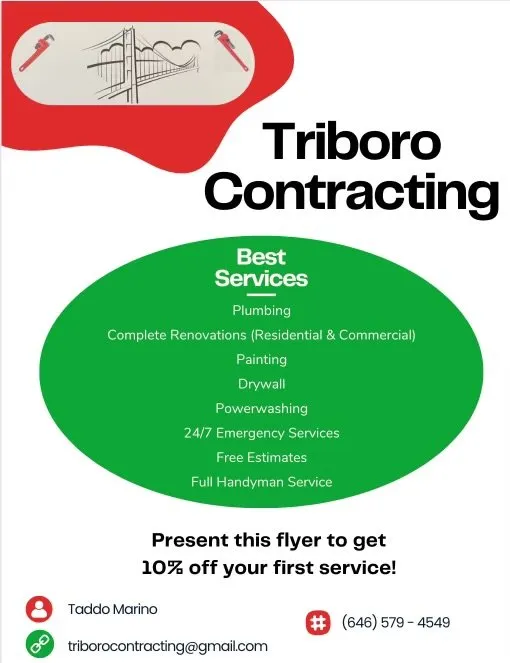 Slide of Triboro Contracting