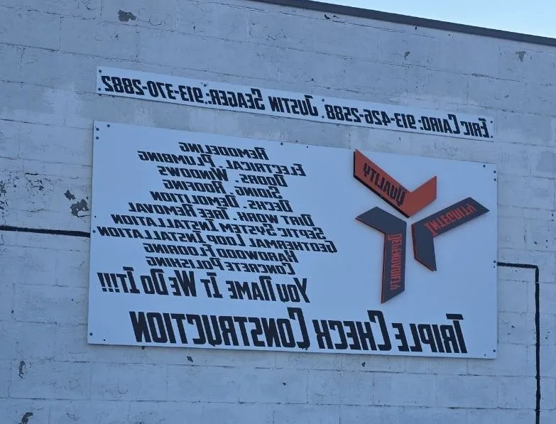 Slide of Triple Check Construction