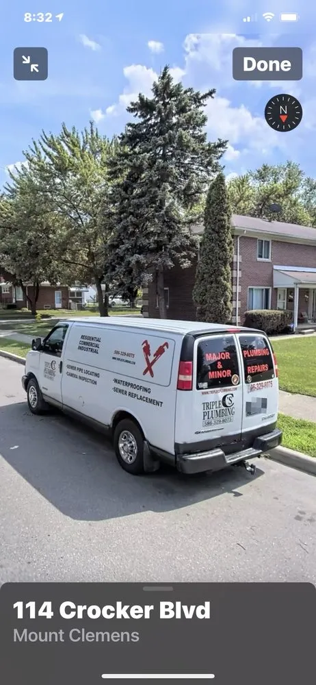 Slide of Triple C's Plumbing