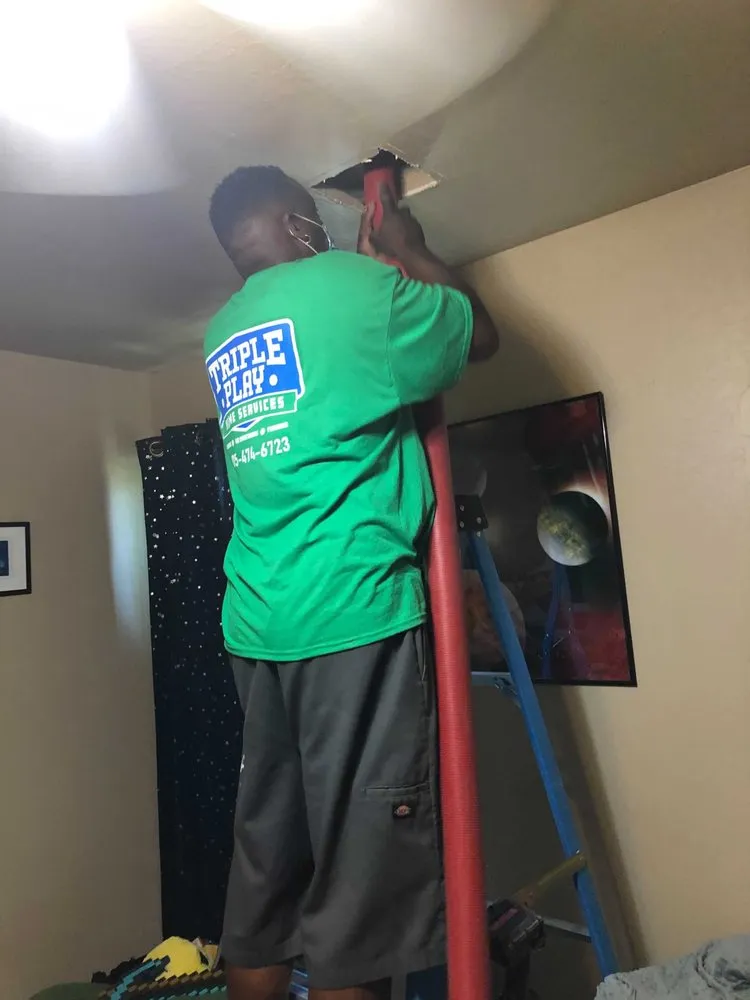 Slide of Triple Play Home Services