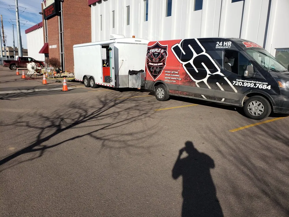 Slide of Triple S Sanitary Sewer Services