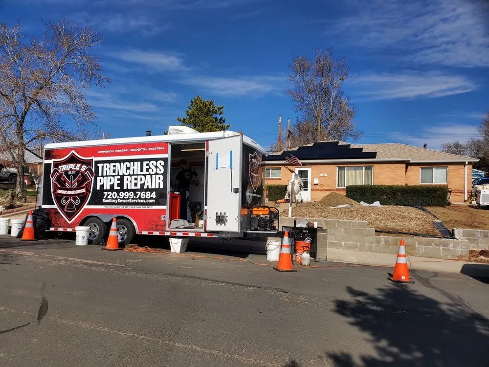 Slide of Triple S Sanitary Sewer Services