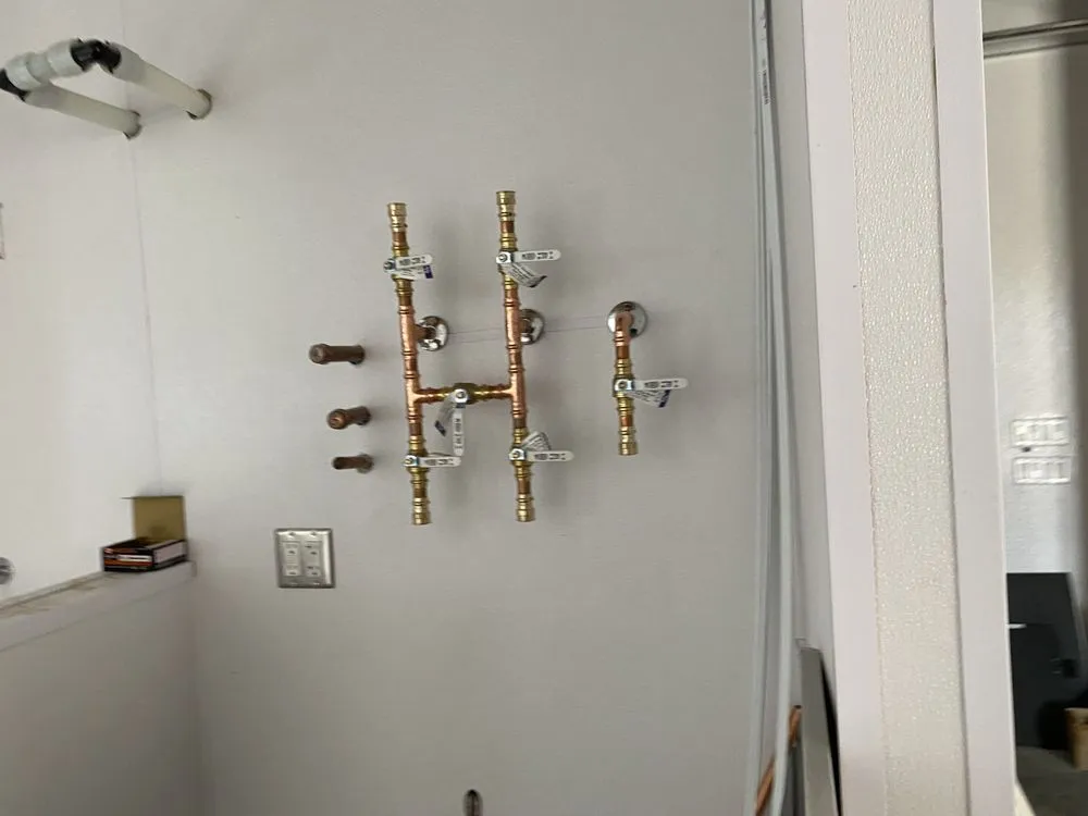 Slide of Tristan's Pumbing