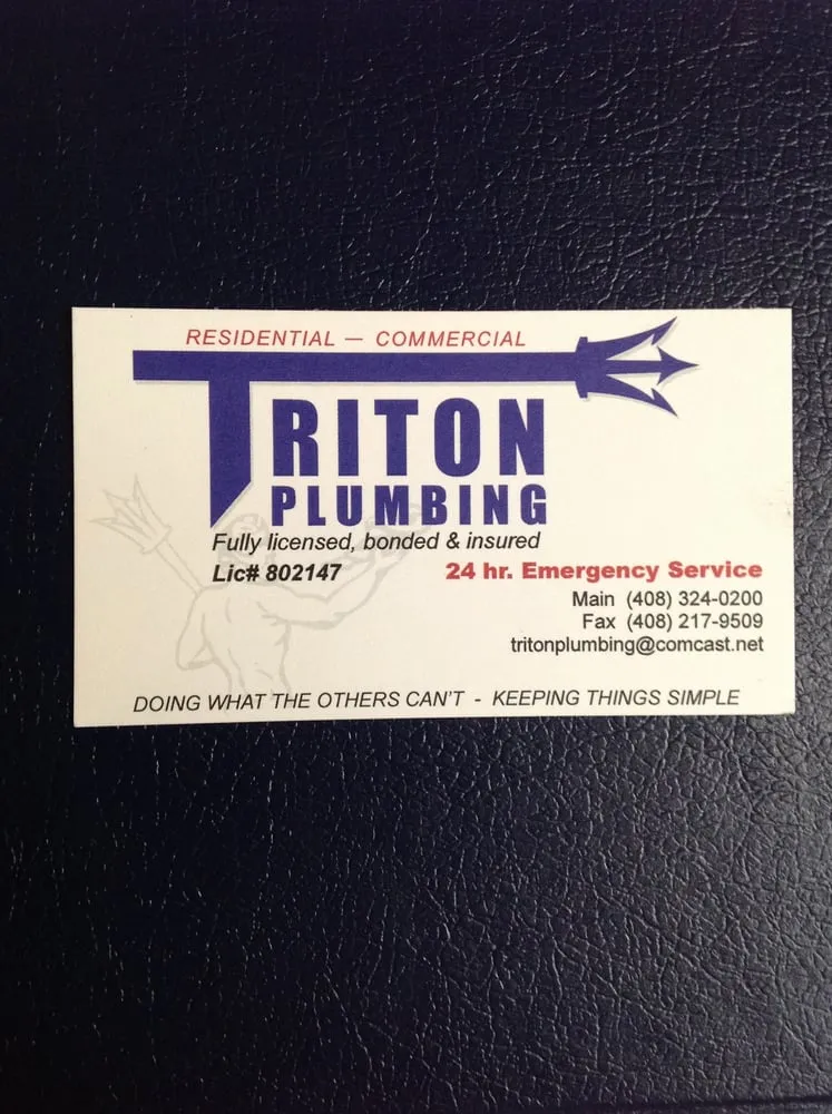 Slide of Triton Plumbing