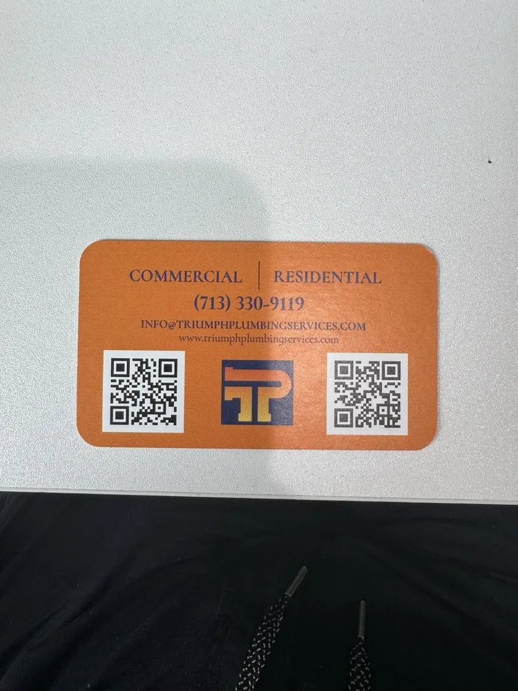 Slide of Triumph Plumbing Services