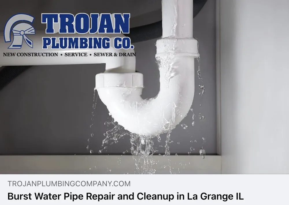 Slide of Trojan Plumbing Company