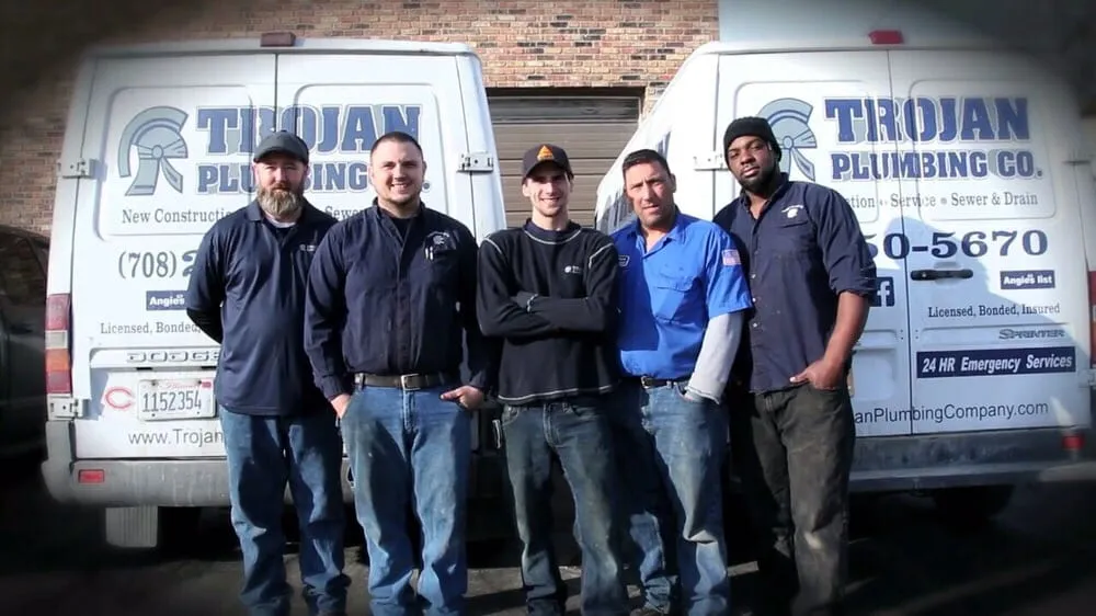 Slide of Trojan Plumbing Company