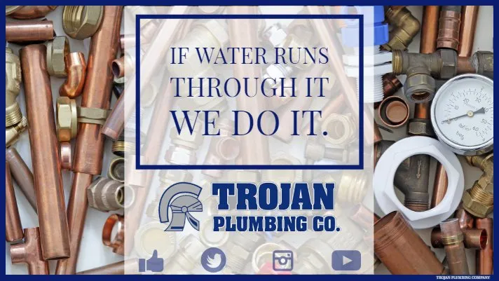 Slide of Trojan Plumbing Company