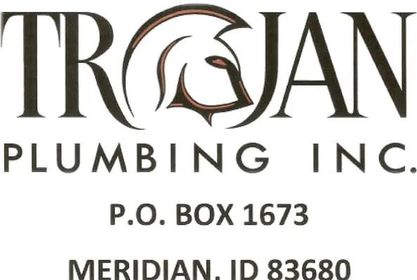 Trojan Plumbing Logo