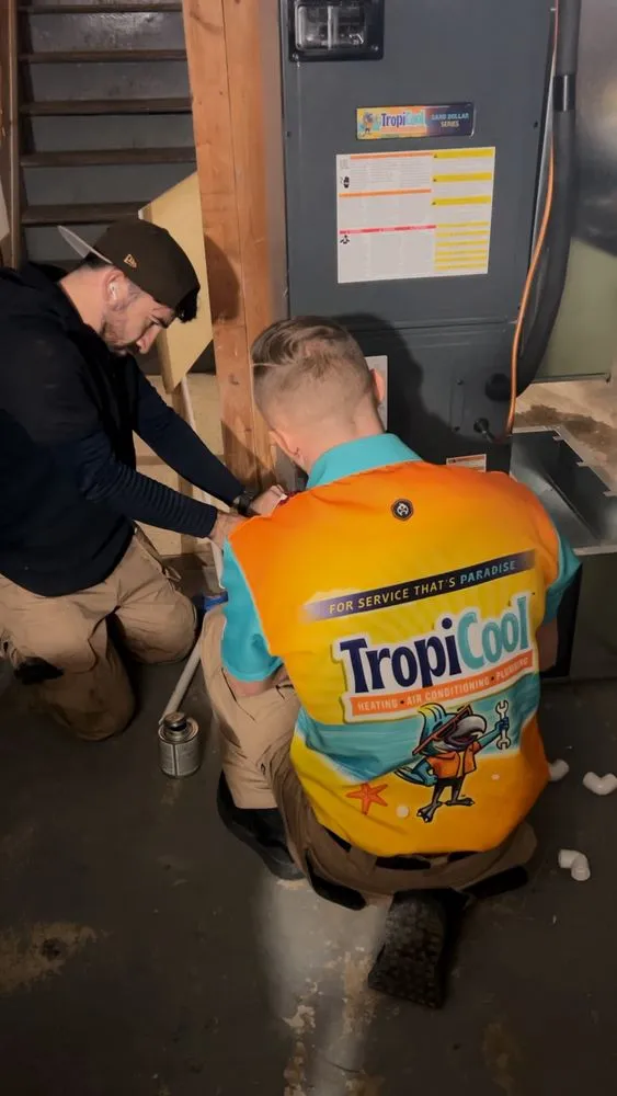 Slide of TropiCool Heating Air Conditioning Plumbing