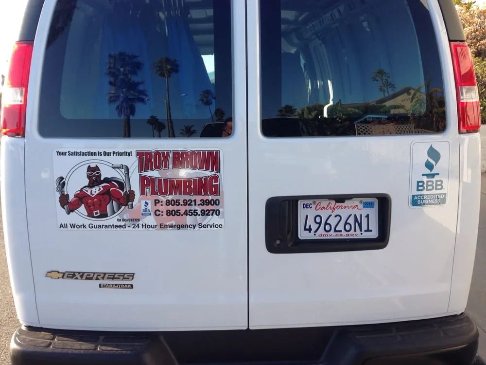 Slide of Troy Brown Plumbing