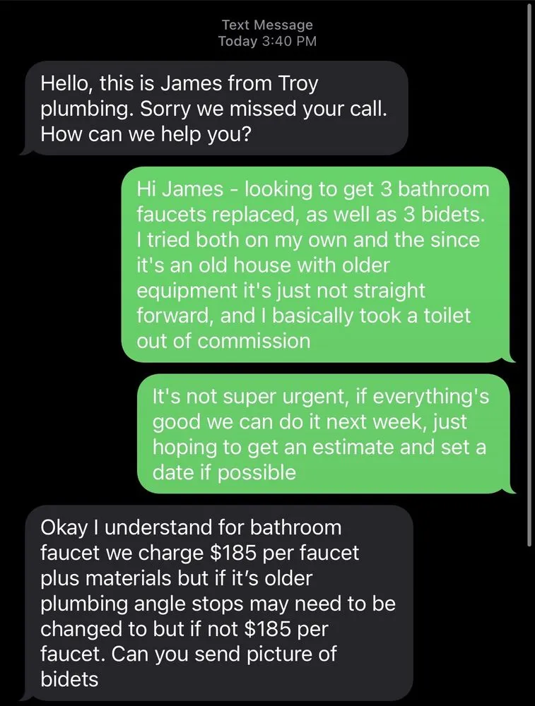 Slide of Troy Plumbing