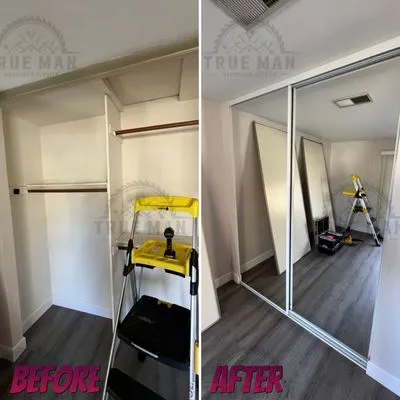 True Man - Handyman Service Logo