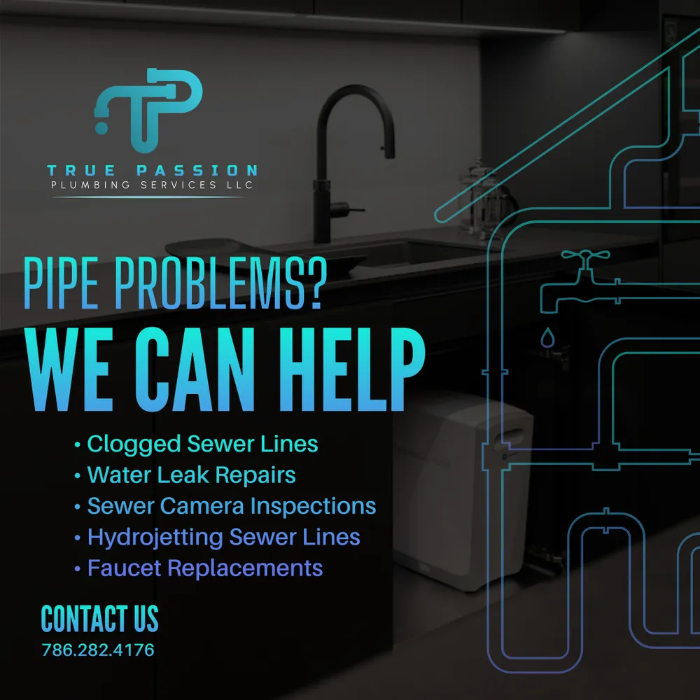 Slide of True Passion Plumbing Services
