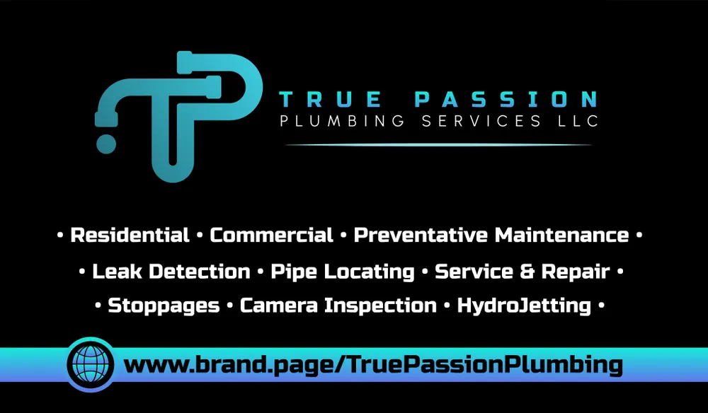 Slide of True Passion Plumbing Services