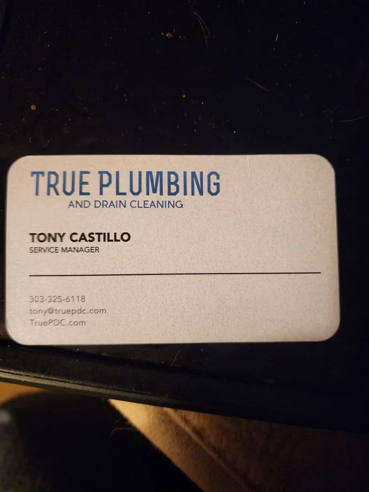 Slide of True Plumbing and Drain Cleaning