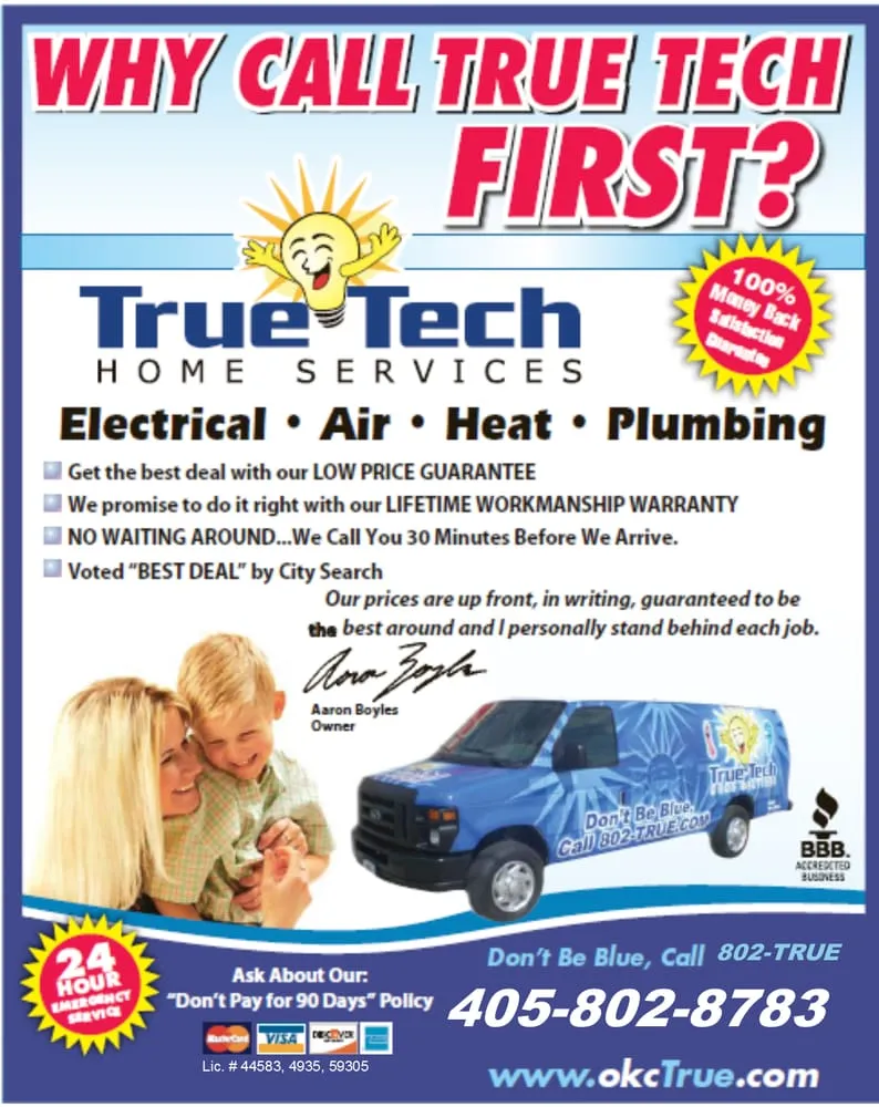 Slide of True Tech Home Services