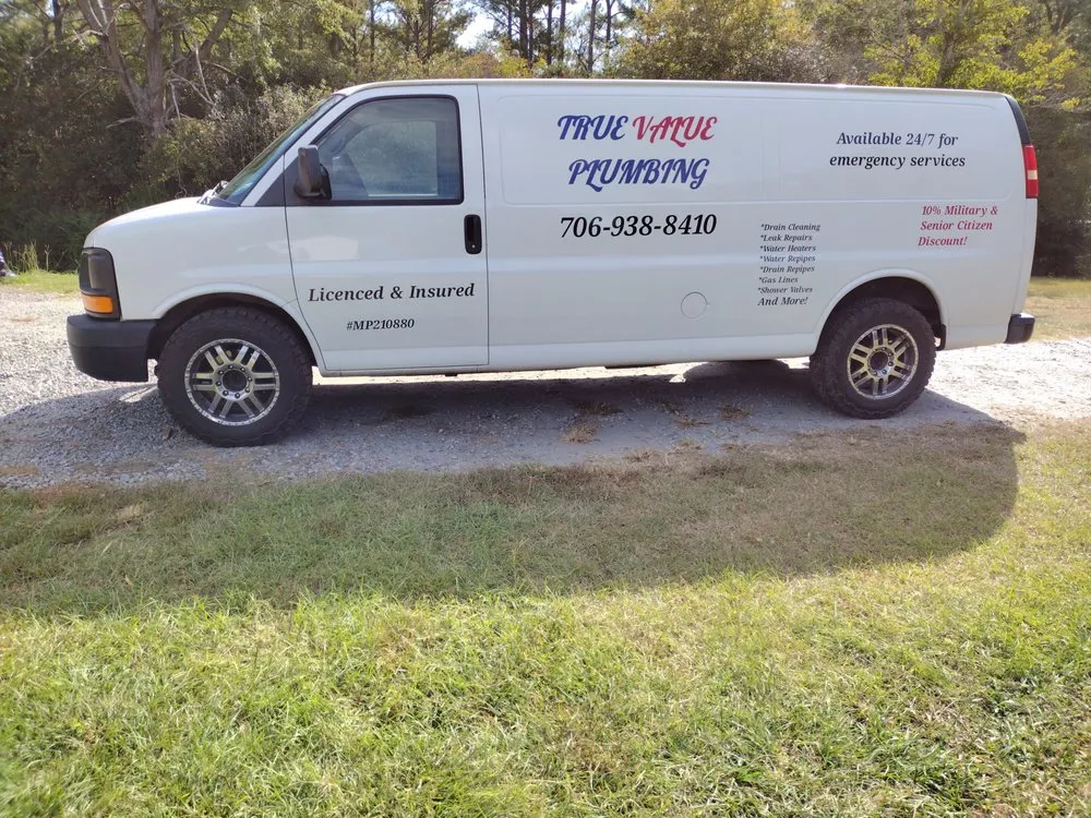 Slide of True Value Plumbing