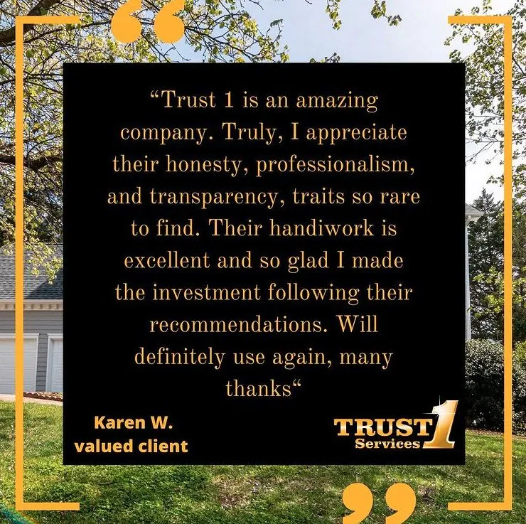 Slide of Trust 1 Services