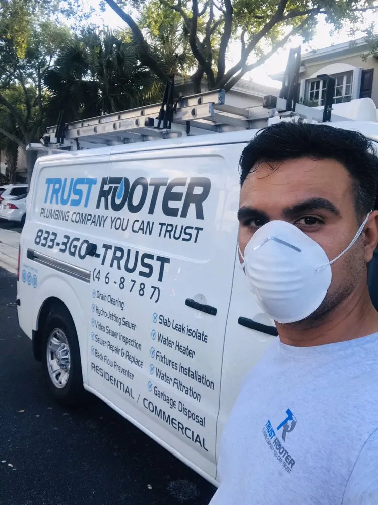 Reliable emergency plumbing in Pompano Beach, FL by Trust Rooter Plumbing & Drain Cleaning